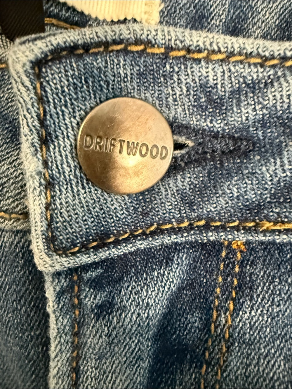 Driftwood Colette Women's Embroidered Hem Straight Jeans size 29 - Picture 7 of 7